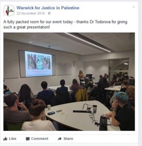 University of Warwick 'Palestine for Dummies'