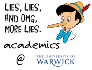 University of Warwick lies