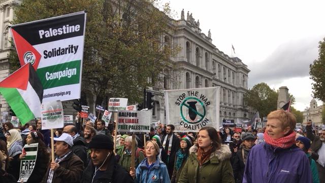 Israel Balfour protest