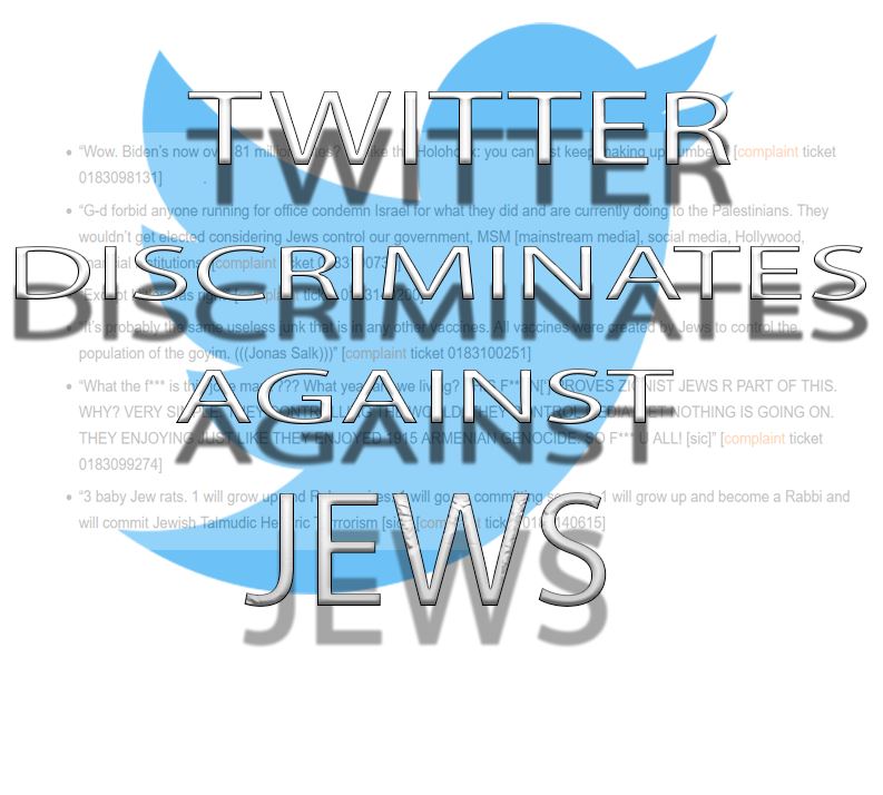 Twitter discrimination