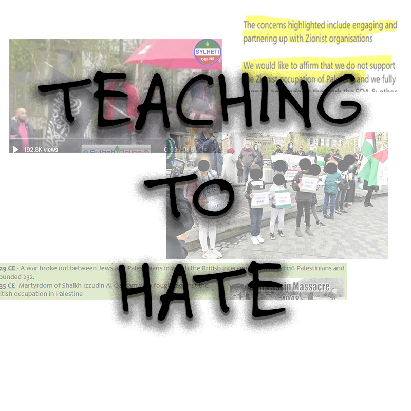 Teaching to hate