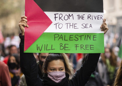 From the river to the sea - Palestinian flag