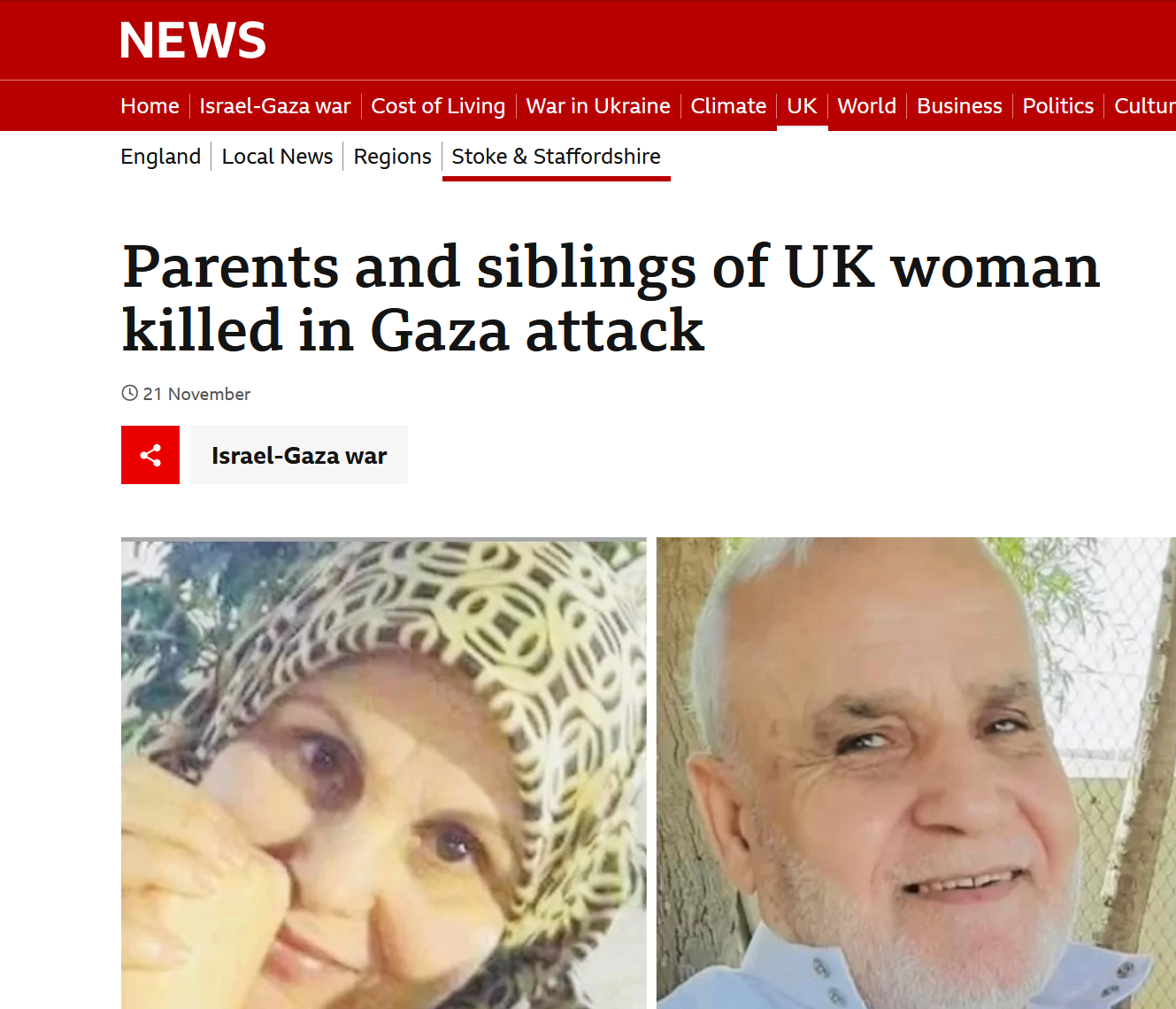 BBC News tear-jerker