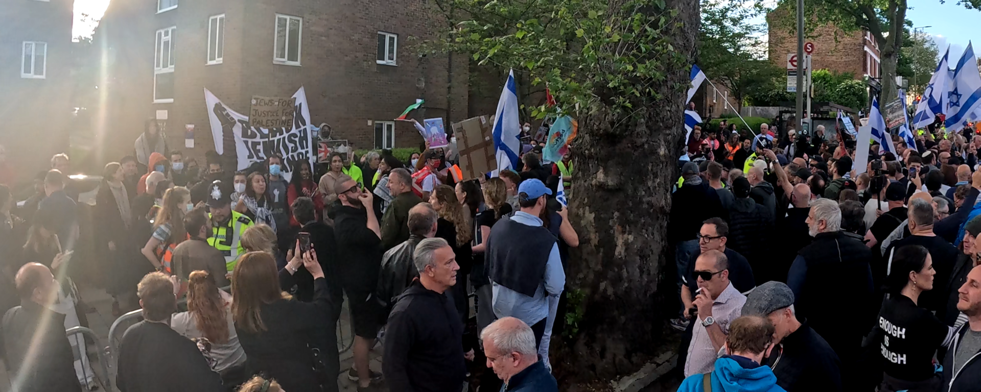 Finchley anti-Israel protest