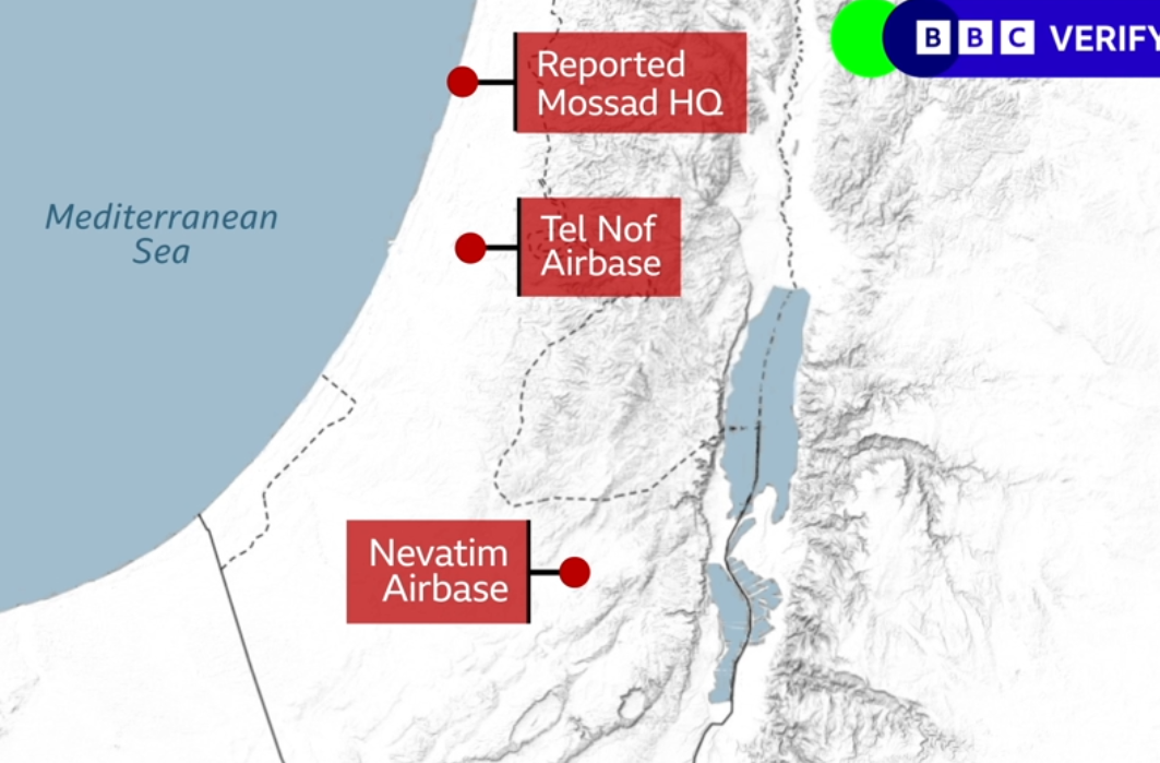 BBC verify military sites