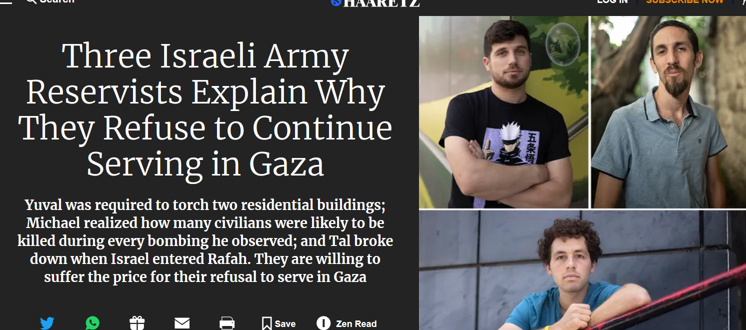 Haaretz article 5 months before BBC News was deceiving its audience on Israel