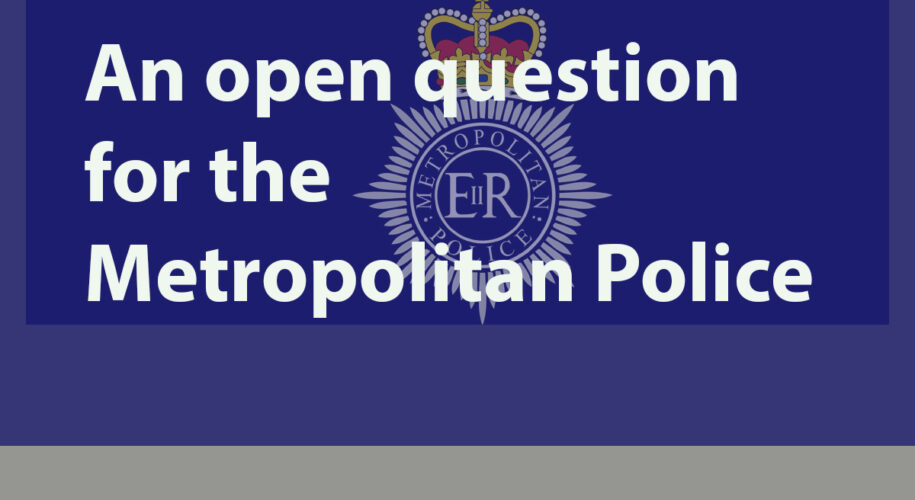 Attacked, an open question for the Met Police