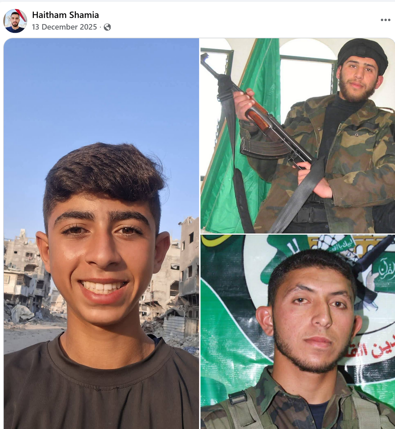 BBC Verify Hamas terrorists and the child victim