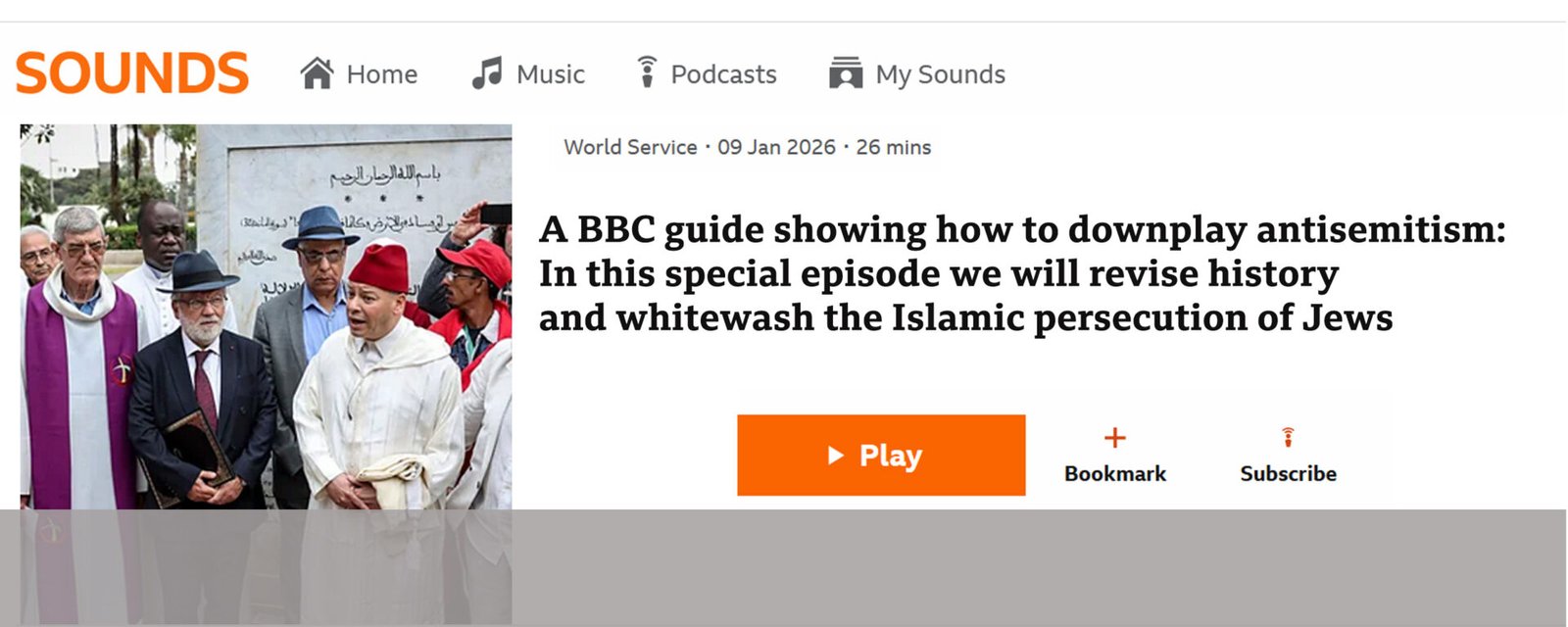 BBC revises Jewish history and downplays antisemitism