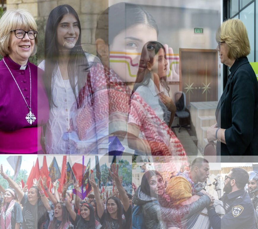 Archbishop of Canterbury with PFLP affiliated activists