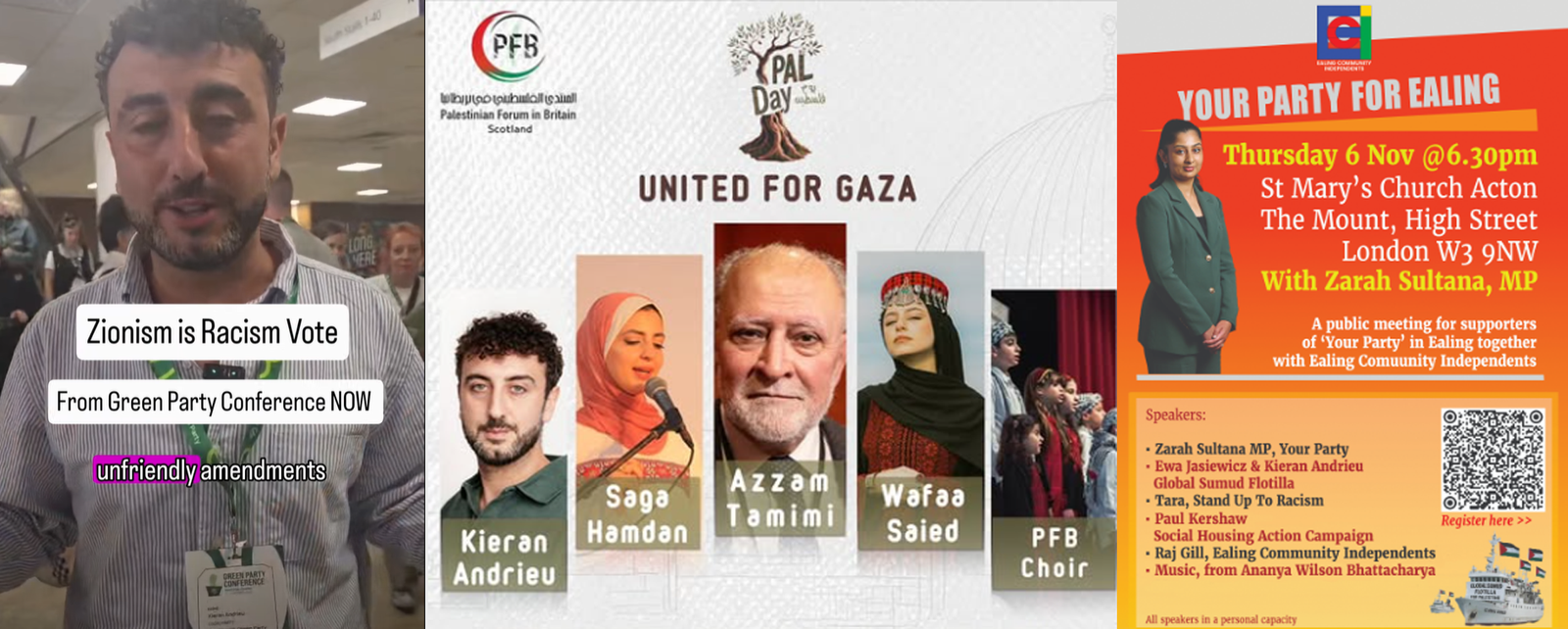 The occupation of the Green Party